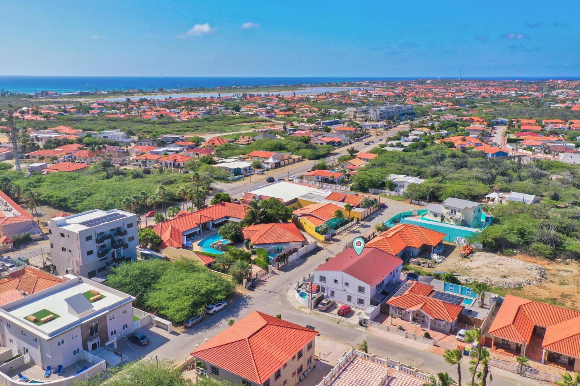 Rooi Santo Residence Palm Beach Bagian luar foto